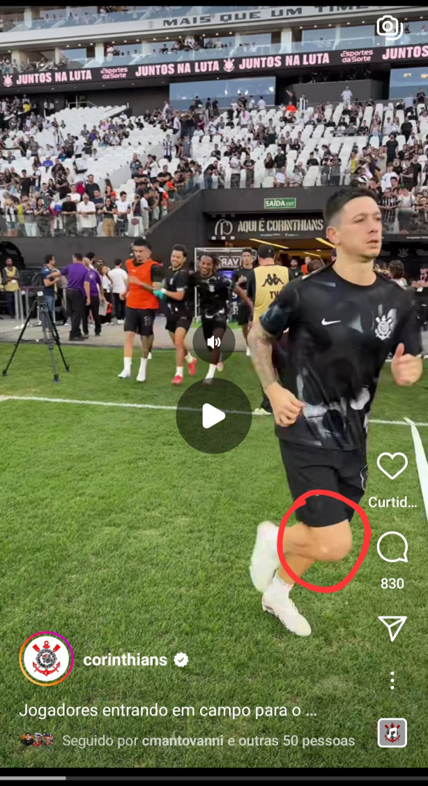 Garro aparentemente no "sacrif�cio"