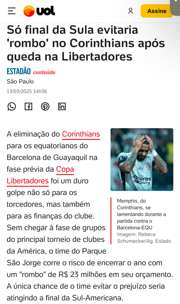 Essa vai na sua conta, Memphis!