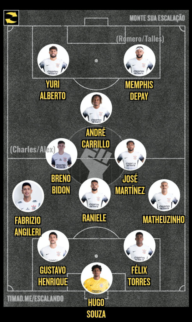 Pode acontecer| (sem Garro) | poss�vel escala��o | Derby