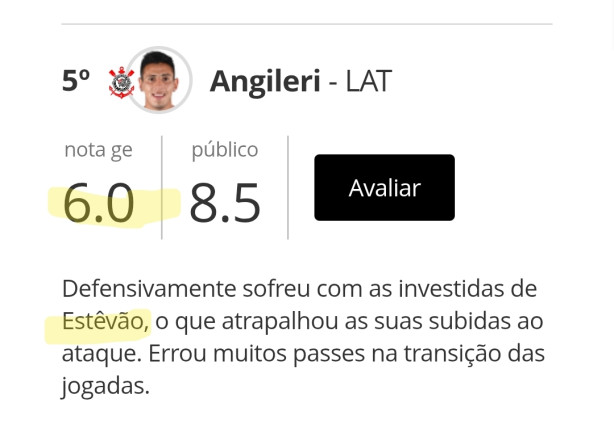 GE n�o assistiu o jogo?