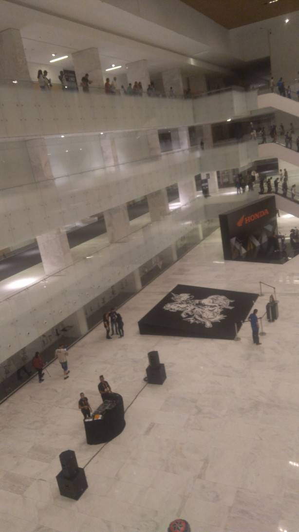 Mais uma foto da arena