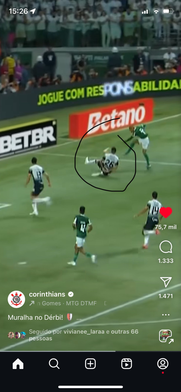 Ningum est falando, mas esse lance mostra uma maturidade bizarra