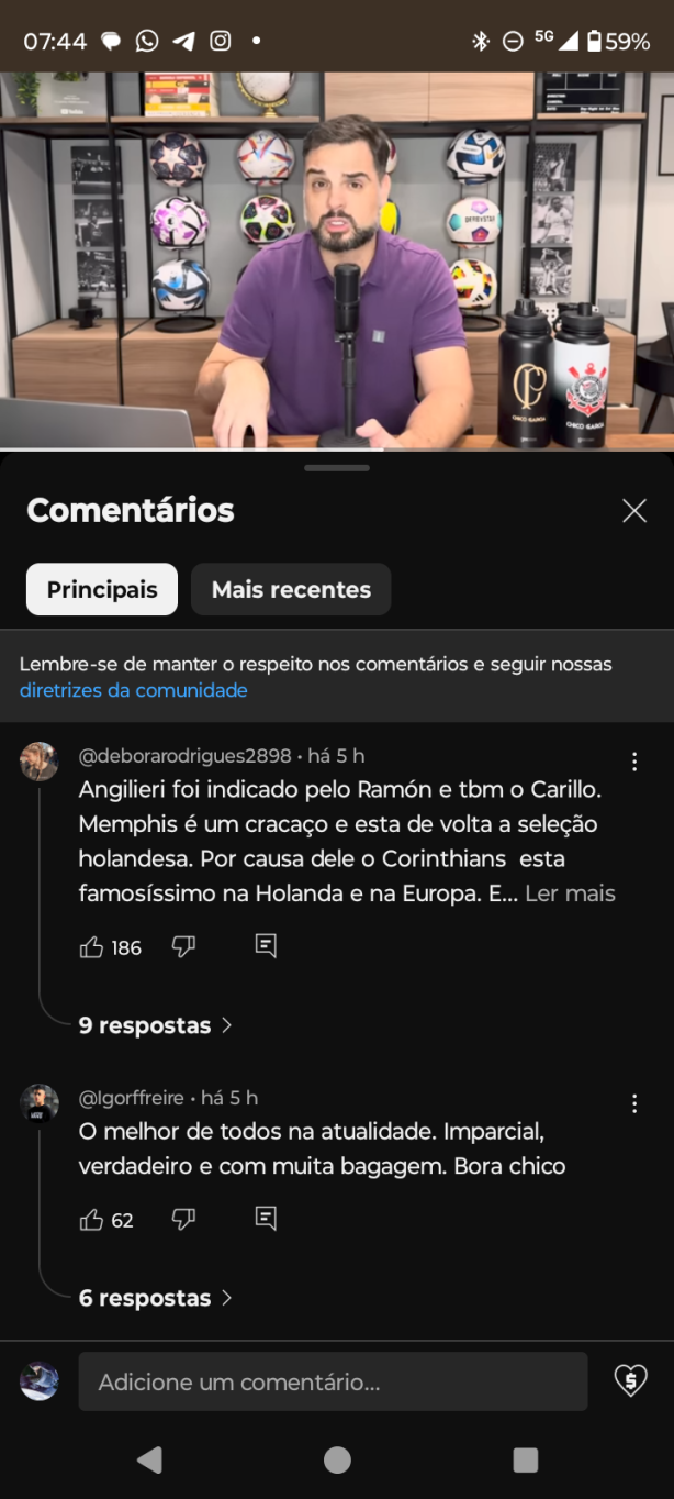 acompanhem a fala do Chico