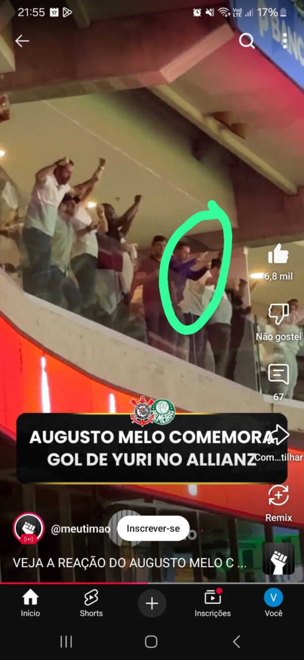 A.M. Destri e humilha Palmeiras