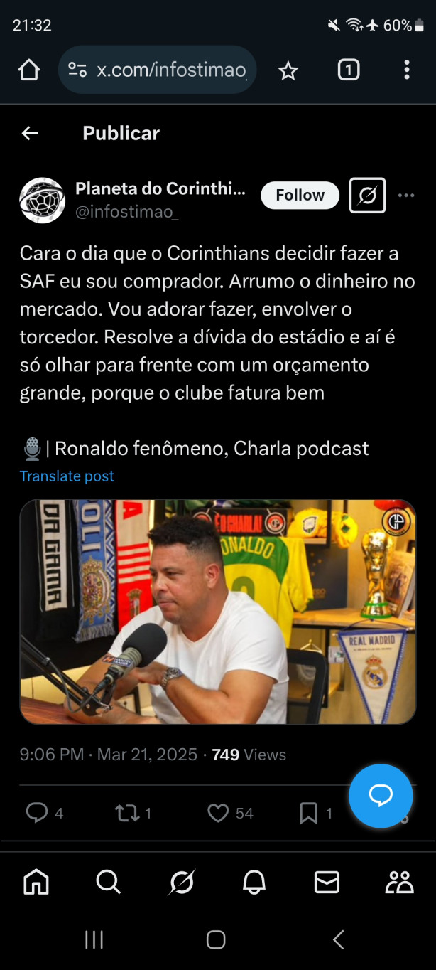 Andres deve estar se coando agora...