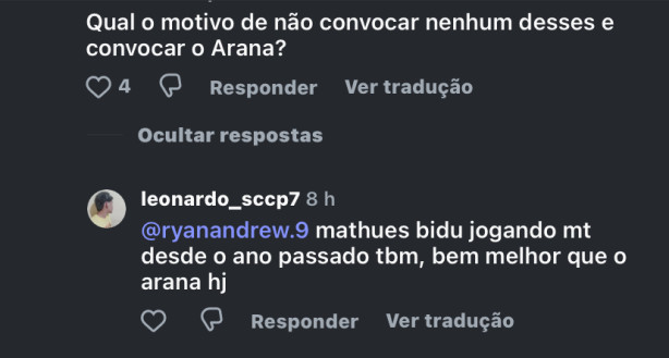 Matheus Bidu na Seleo Brasileira