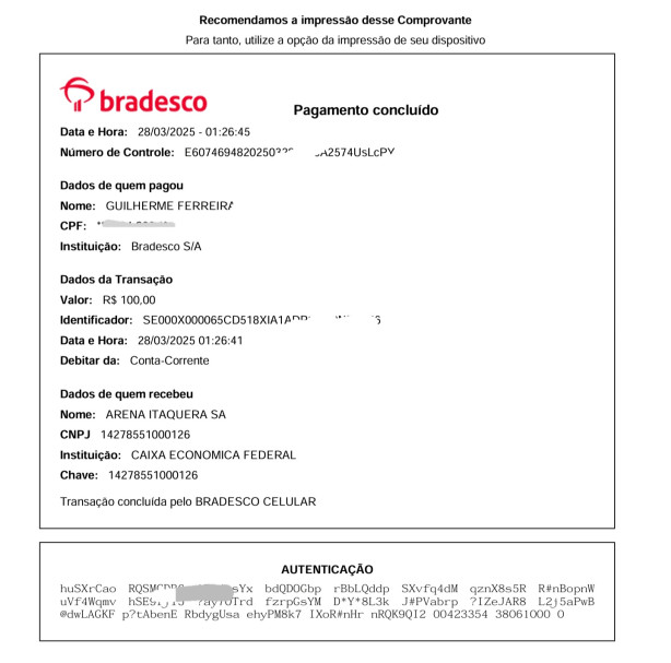 Conforme prometido, + R$ 100 <br> </div> </figure> Boraaaa