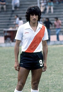 Ram�n D�az quando era jogador