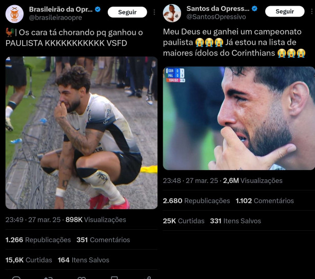 Todo mundo desmerecendo o nosso t�tulo