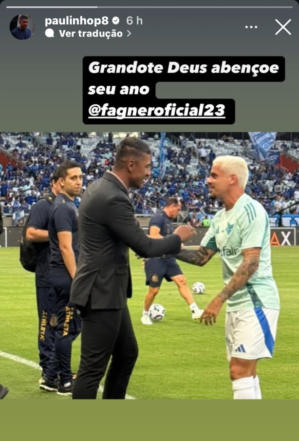 A m� vontade de Fagner em uma imagem