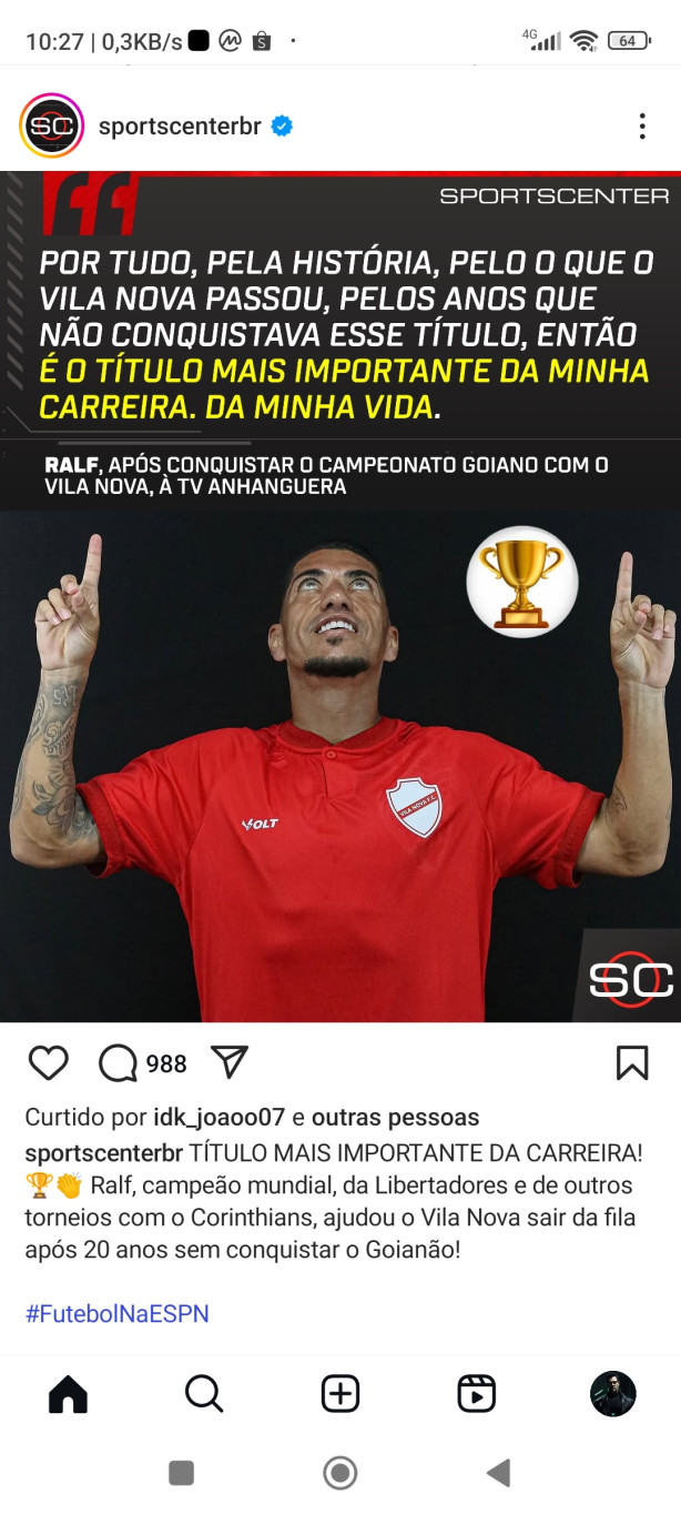 Est�s de sacanagem, Ralf?