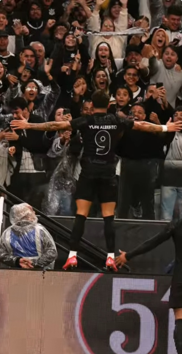 CBF proibe comemora��o do Yuri Alberto!