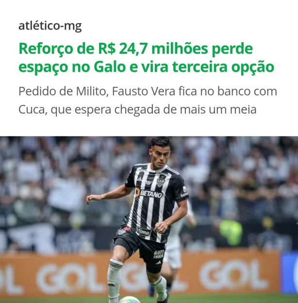 Muito obrigado Atl�tico-MG!