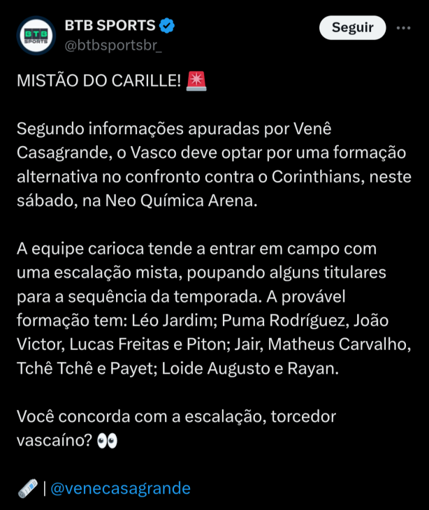 Pep Carille vai poupar