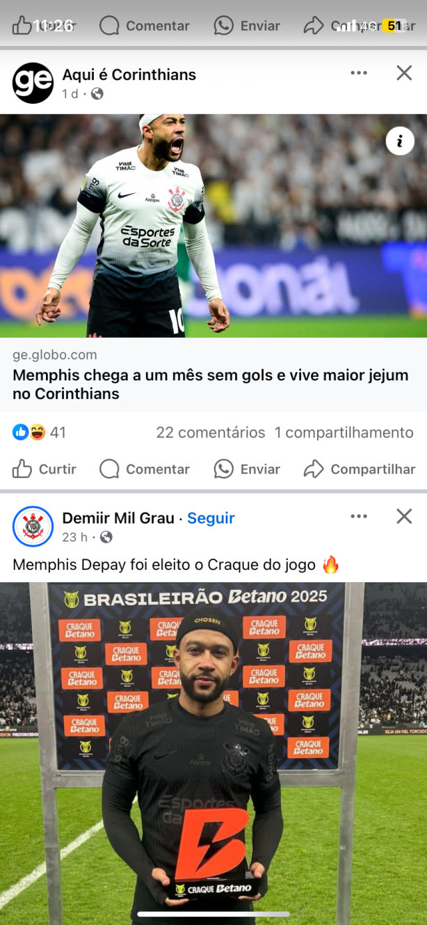 Parece que ele viu a mat�ria