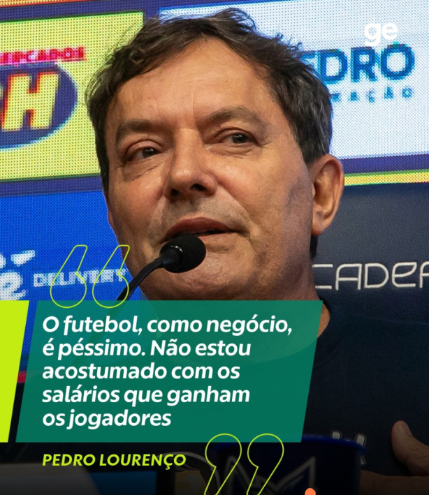 Dono do Cruzeiro j� se arrependeu