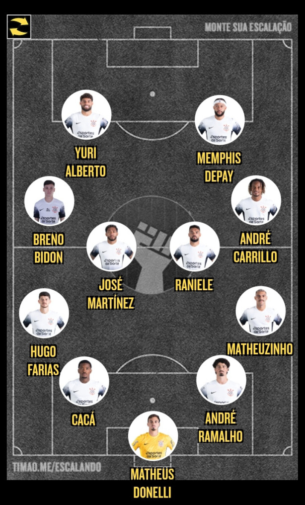 Est� ser� a escala��o de hoje: