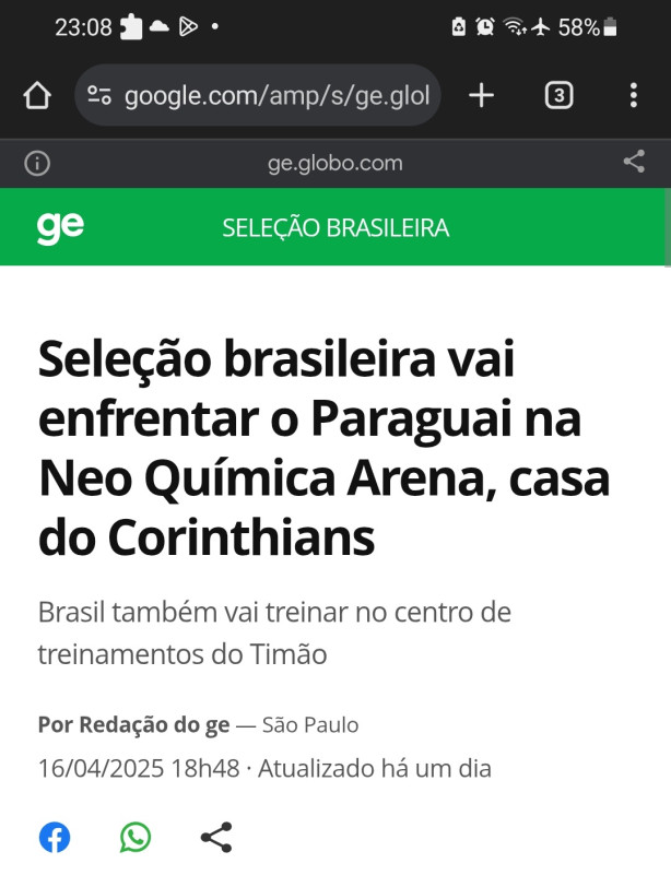 Parab�ns Augusto Melo.