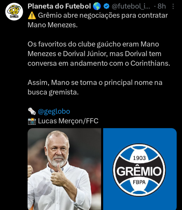 Se o Dorival t ruim pros corinthianos