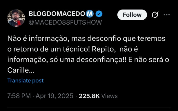 Me baseando no Blog do macedo...