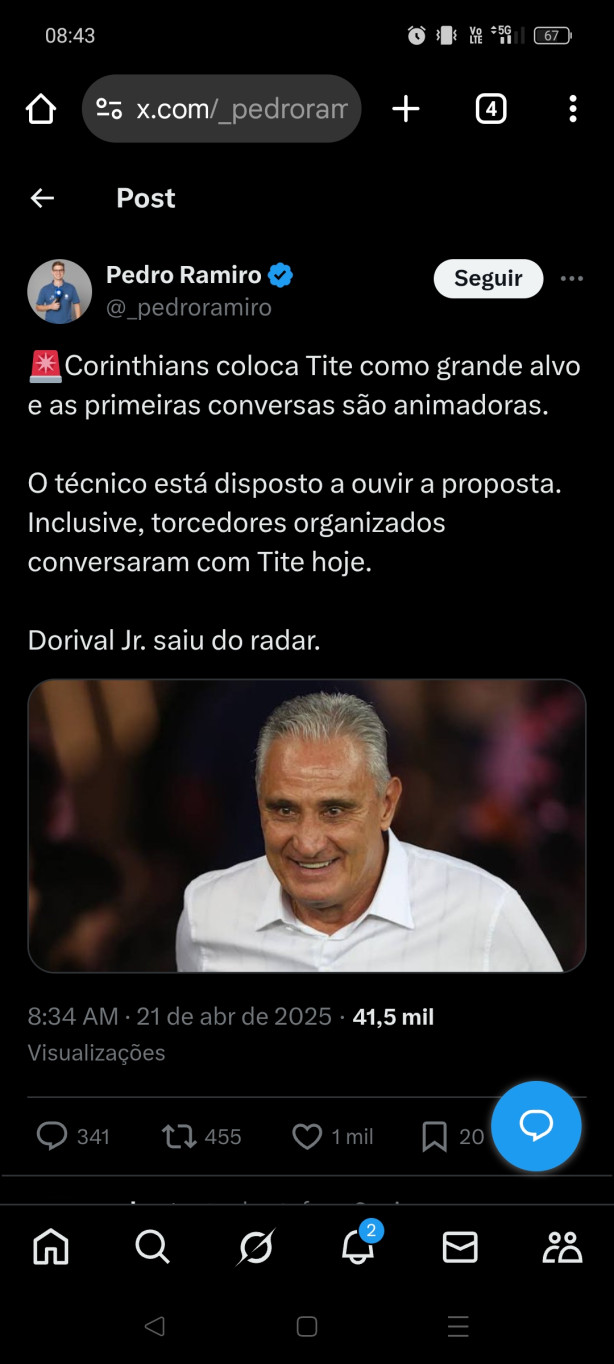 Tite vem a...