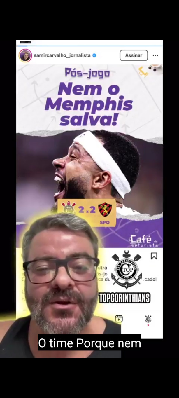 ele mandou essa sábado depois do jogo, tem gente que