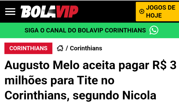 espero que seja mentira