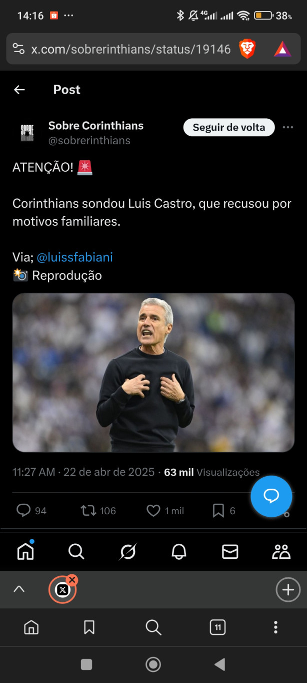 Corinthians sonda Luis Castro e recebe negativa