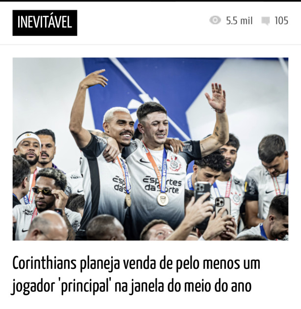 Saida de jogador no meio do ano