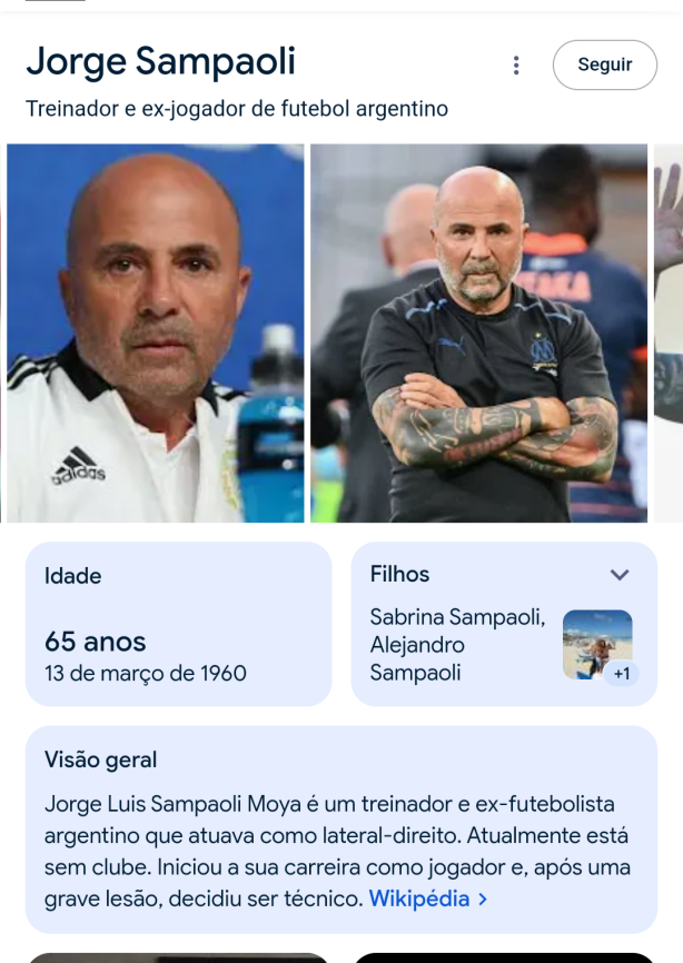 Sampaoli o cara t� livre