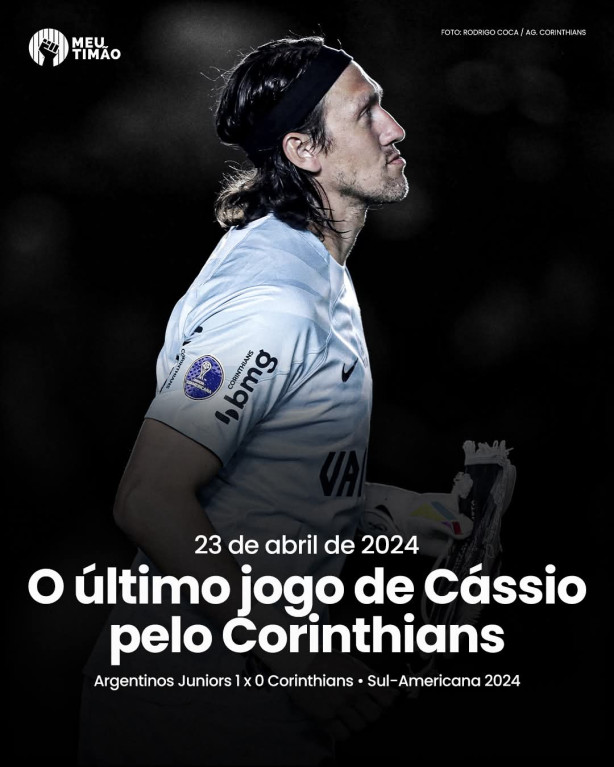 1 ano do ltimo jogo do Cssio