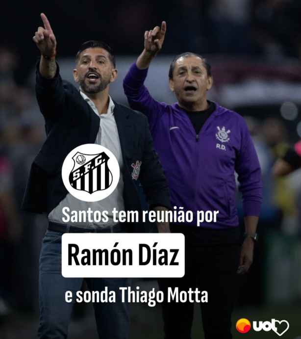 Santos praticamente com Tcnico NOVO.
