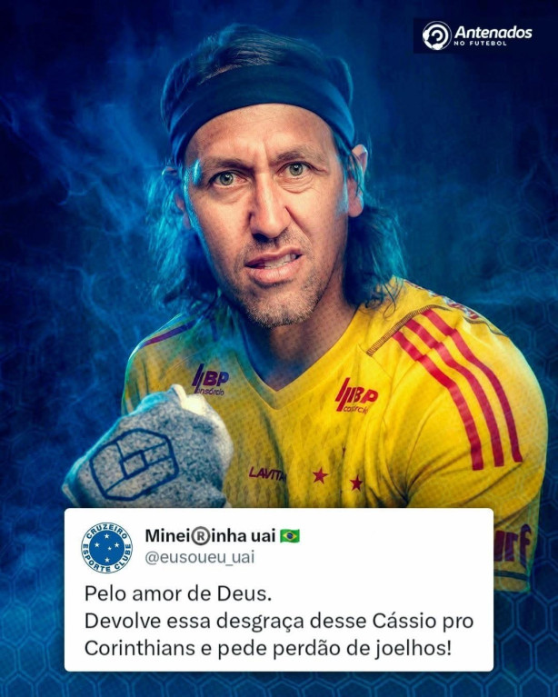 A torcidinha do Cruzeiro KKKKK