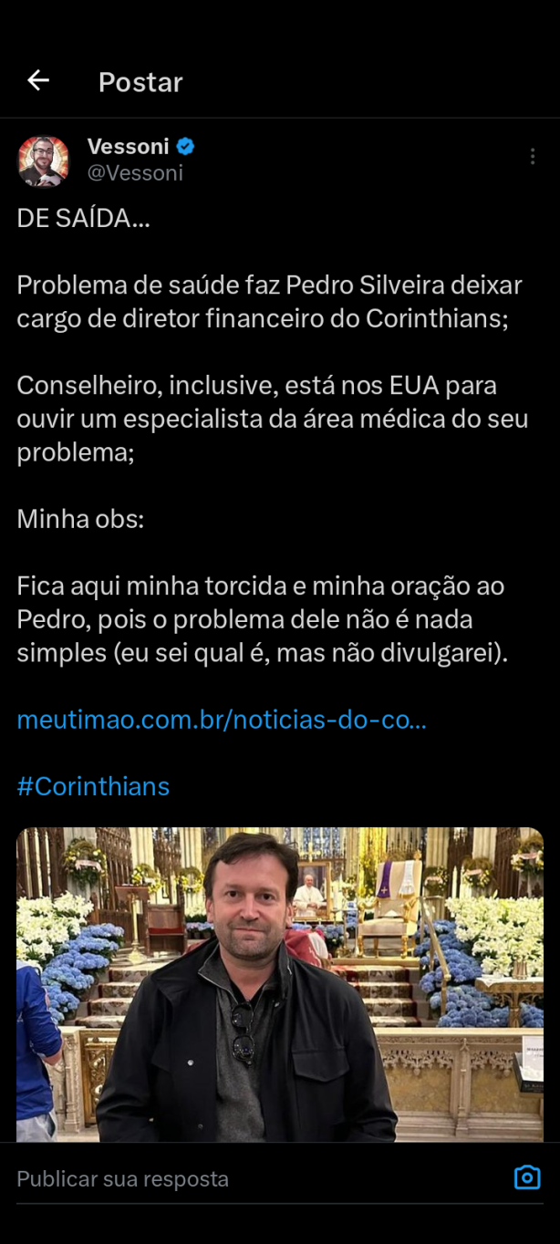 No criem teorias sobre o Pedro Silveira.