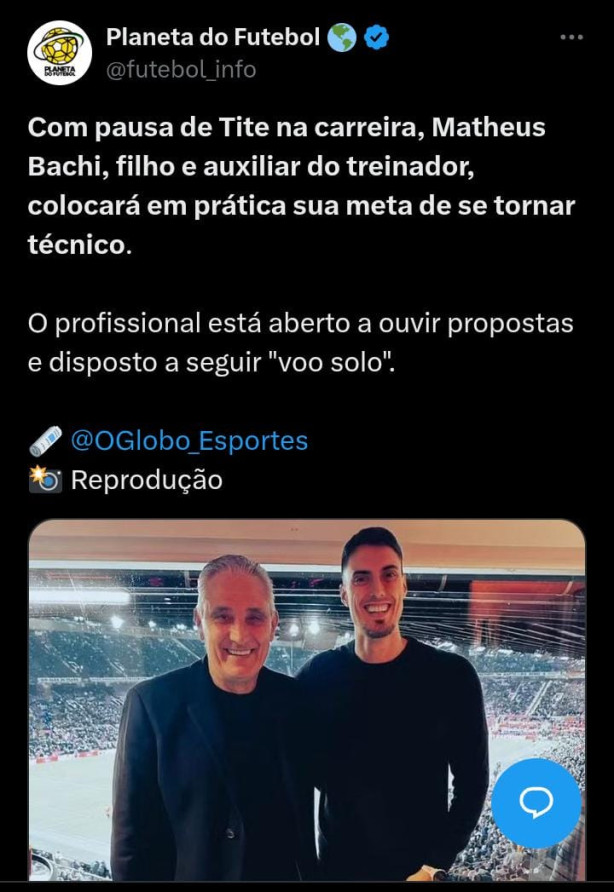 Olha quem seria o tcnico do Corinthians