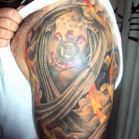 Batalha de tatuagens em homenagem ao Corinthians? Temos!