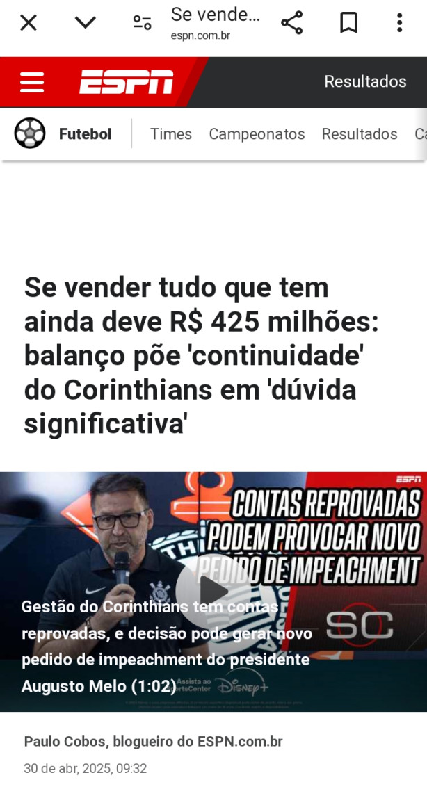 Por que ningu�m vai preso l� no Corinthians?