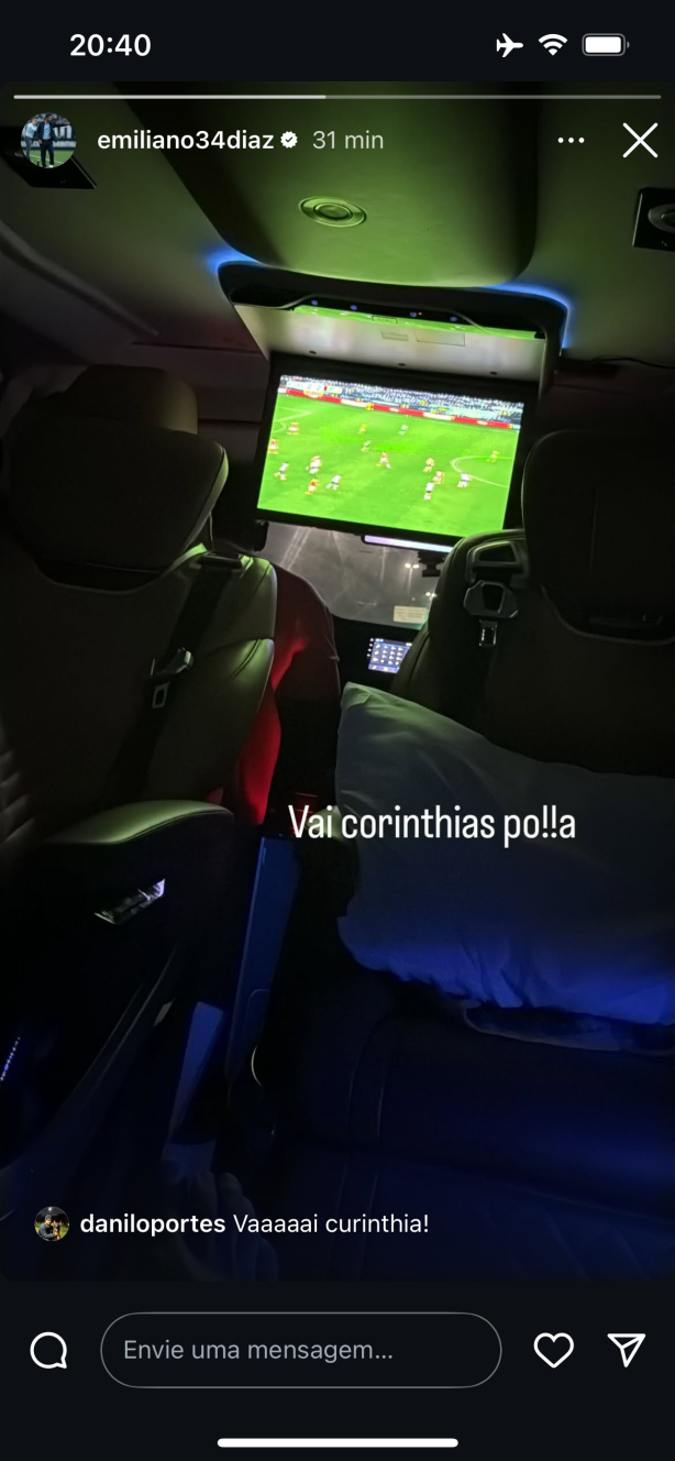 Emiliano virou Corinthiano mesmo!