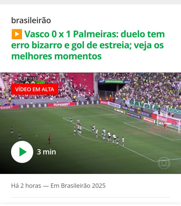 Depois de 13 jogos...