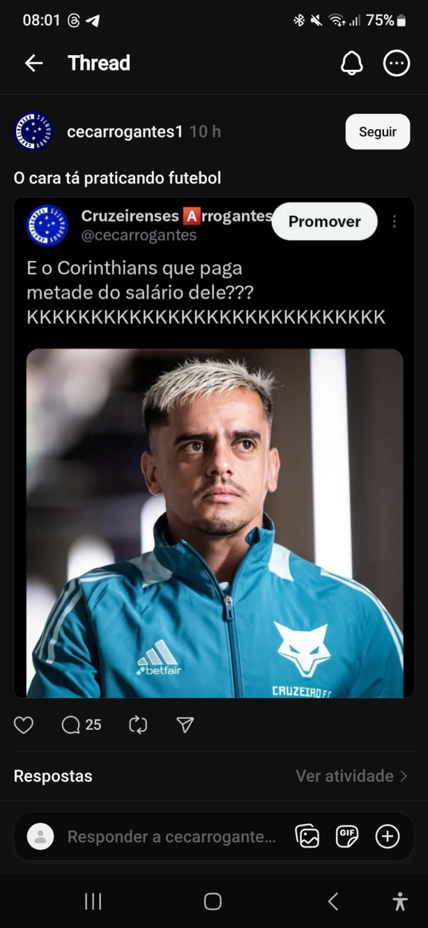 Eu conto ou voc&ecirc;s contam?