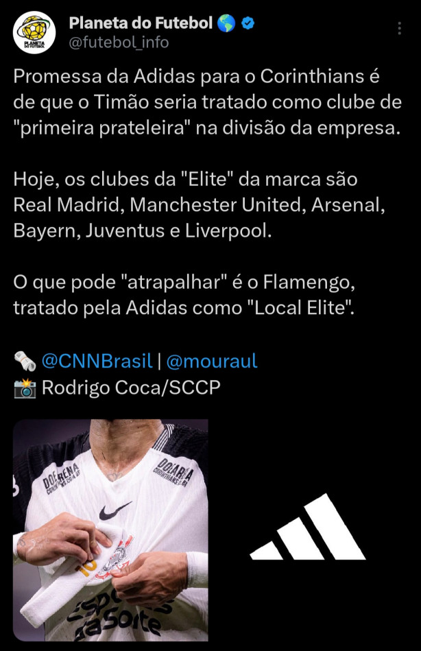 Adidas destri e humilha o Flamentira