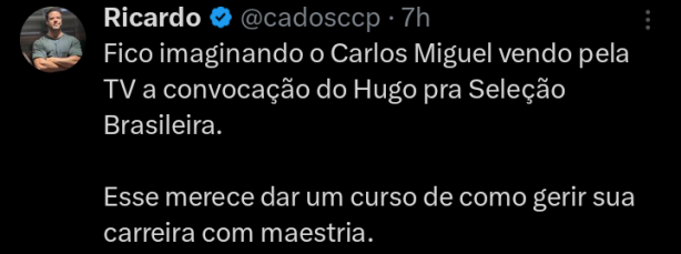 Poderia ter sido ele