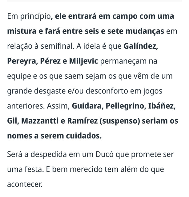 Ao menos uma not�cia boa
