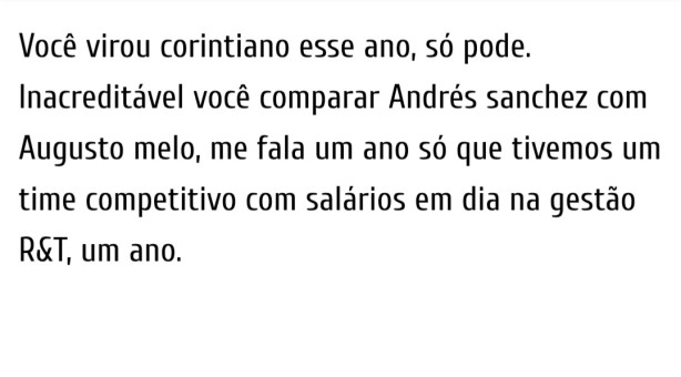 As vezes eu acho que a gente merece isso!