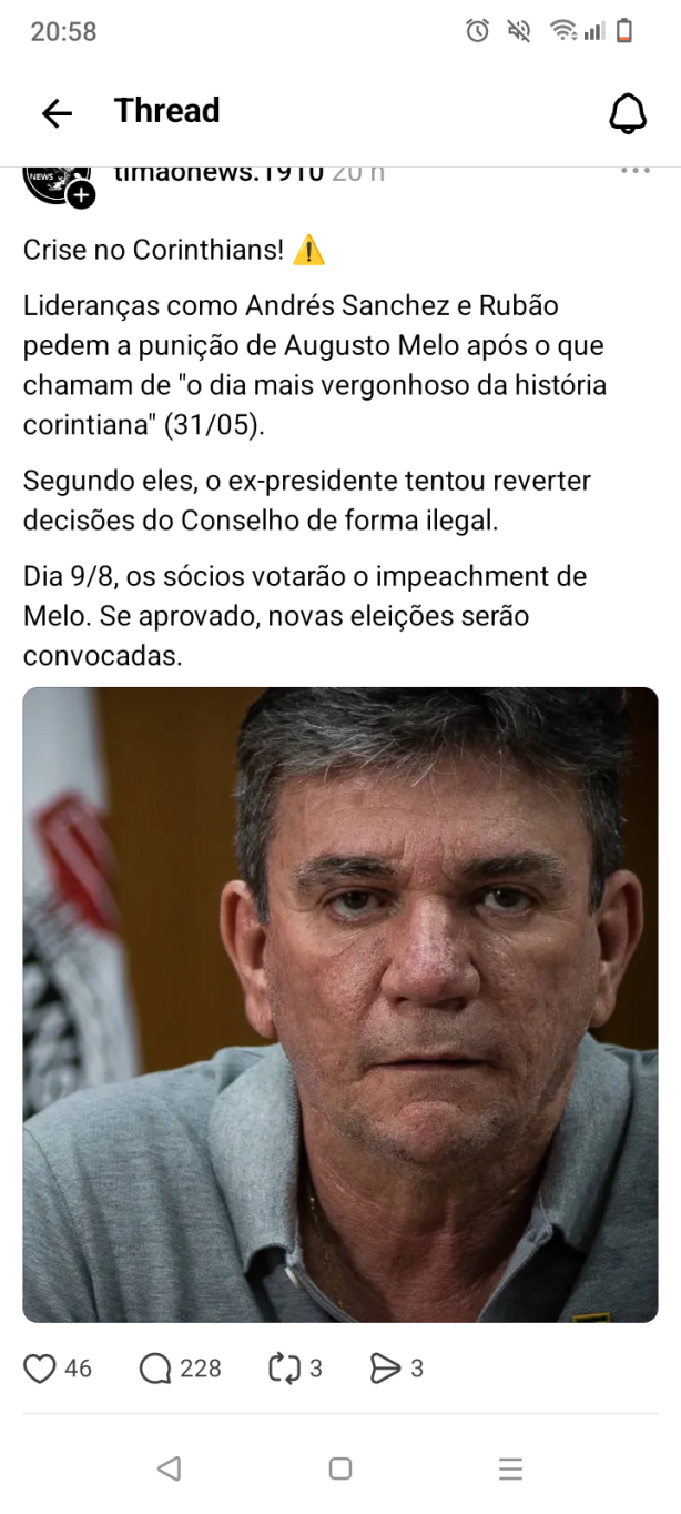 Cara de pau e bandido!