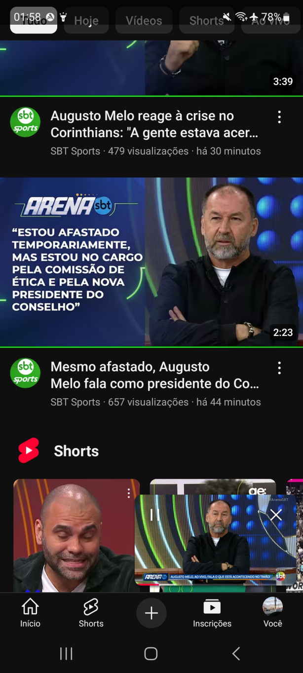 Todo dia agora em programa ..