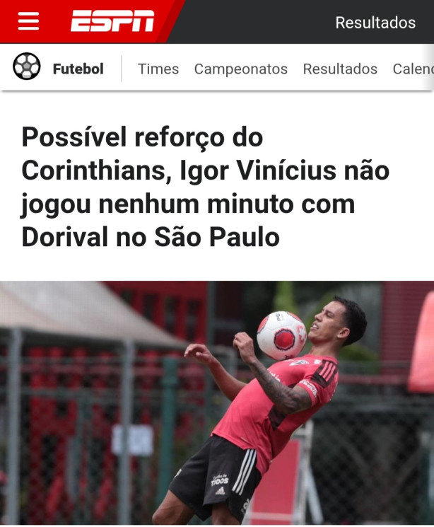 Entendendo a indica��o de Dorival...