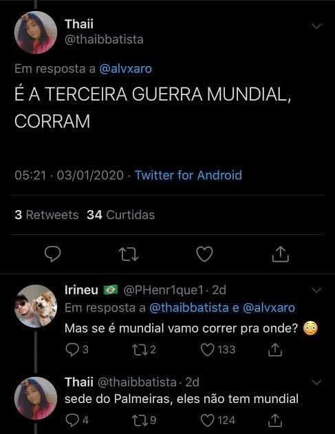 Guerra Mundial X Palmares