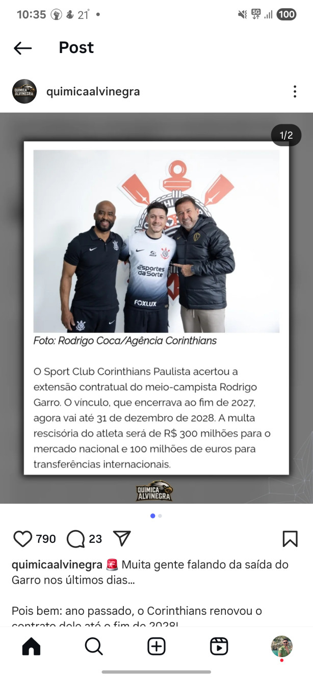 Renova��o do Garro?