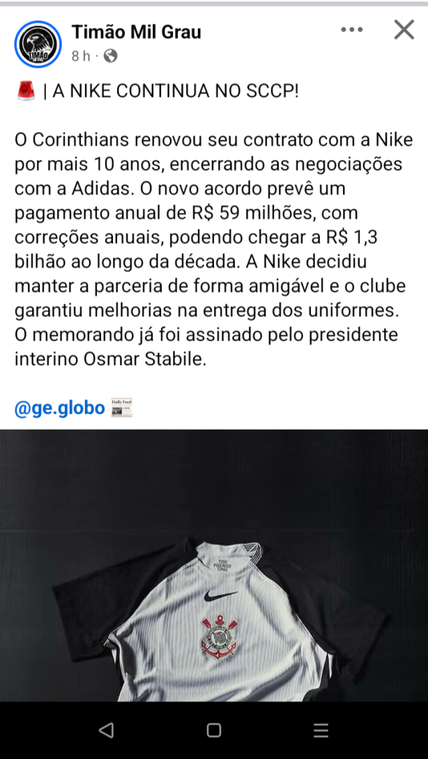 Corinthians SAF!